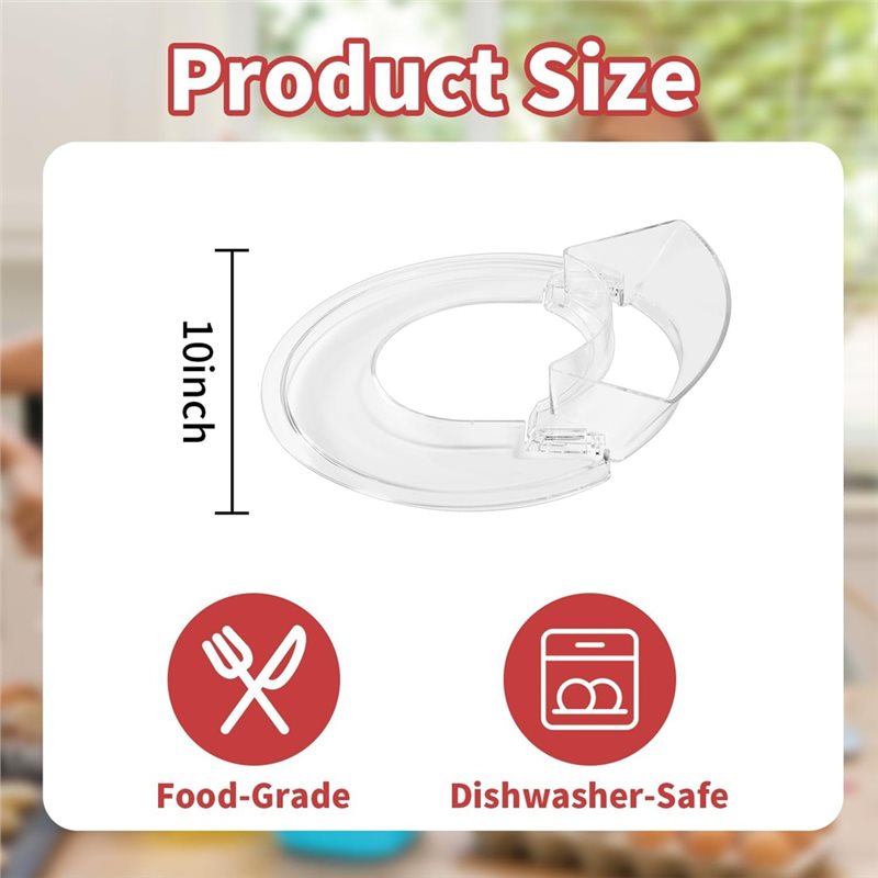 Kitchen Aid Baking Mixer - Protetor transparente BABZ para evitar salpicos,