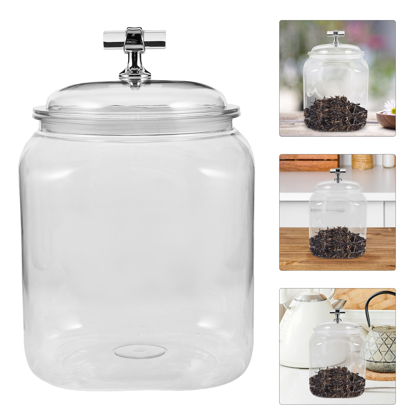 Kitchen Baking Pantry - Grande Pote de Armazenamento de Plástico