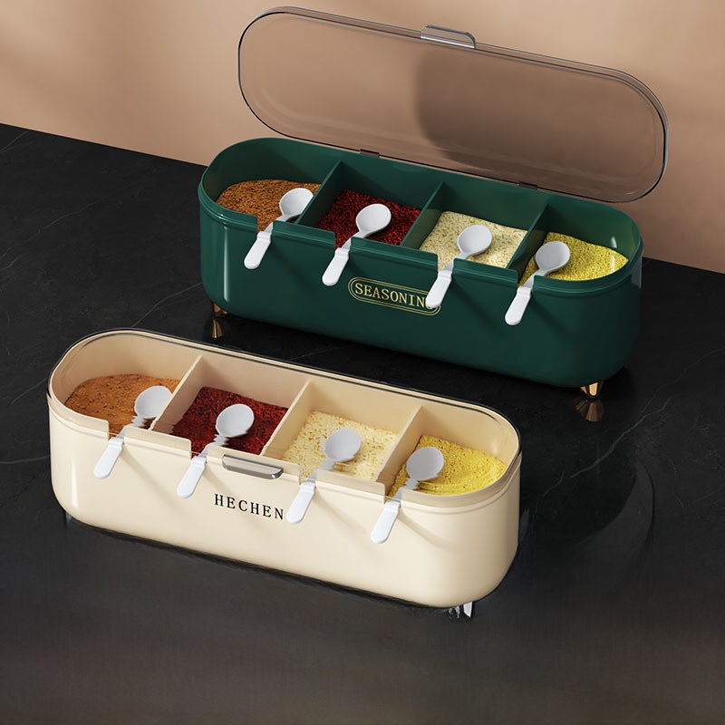 Kitchen Utensils - Conjunto de Caixas de Temperos para