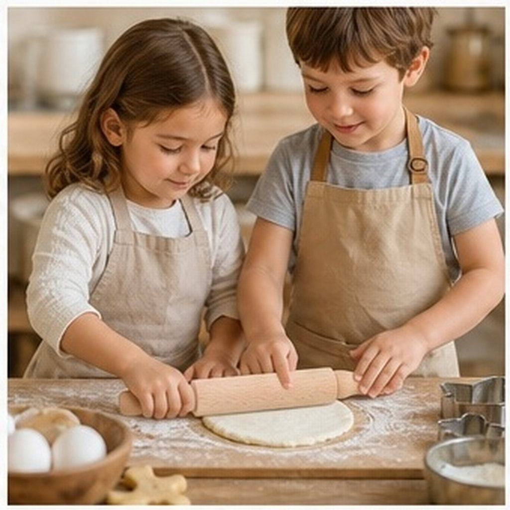 Kitchen Roller Baking - Mini rolo de massa de madeira