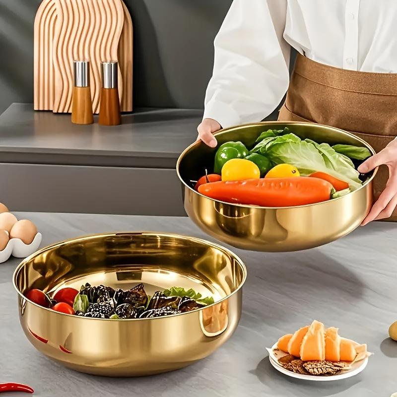 Kitchen Baking Bowls - Nova Tigela de Mistura em Aço