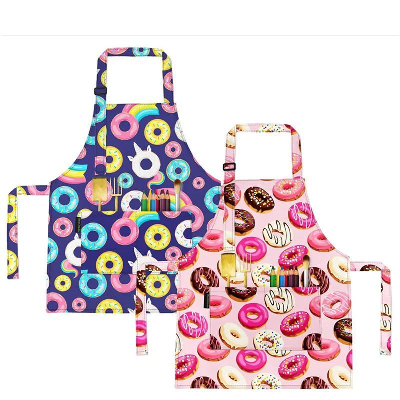 Baking Kitchen For Kids - Novo Avental de Poliéster para Crianças,