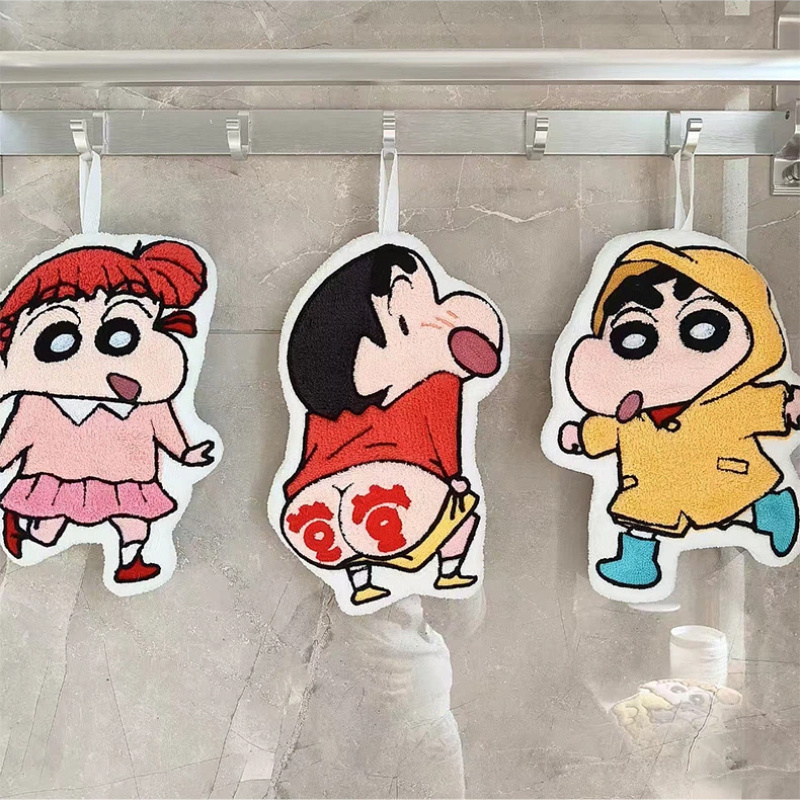 Toalha de Mão Kawaii Crayon Sh - Kitchen Utensils avaliação e preço