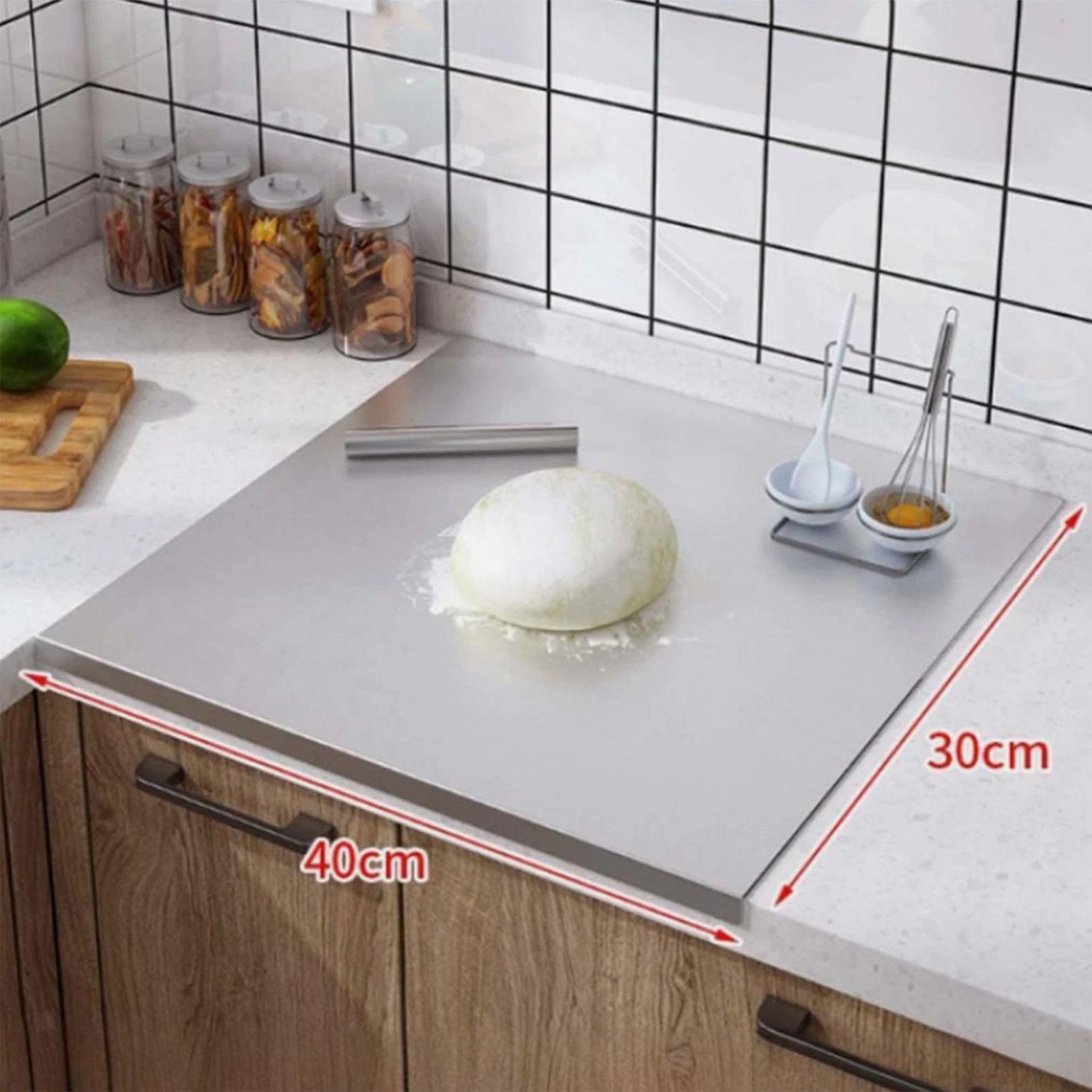 Tábua de Corte de Aço Inoxidáv - Kitchen Tools In Baking avaliação e preço