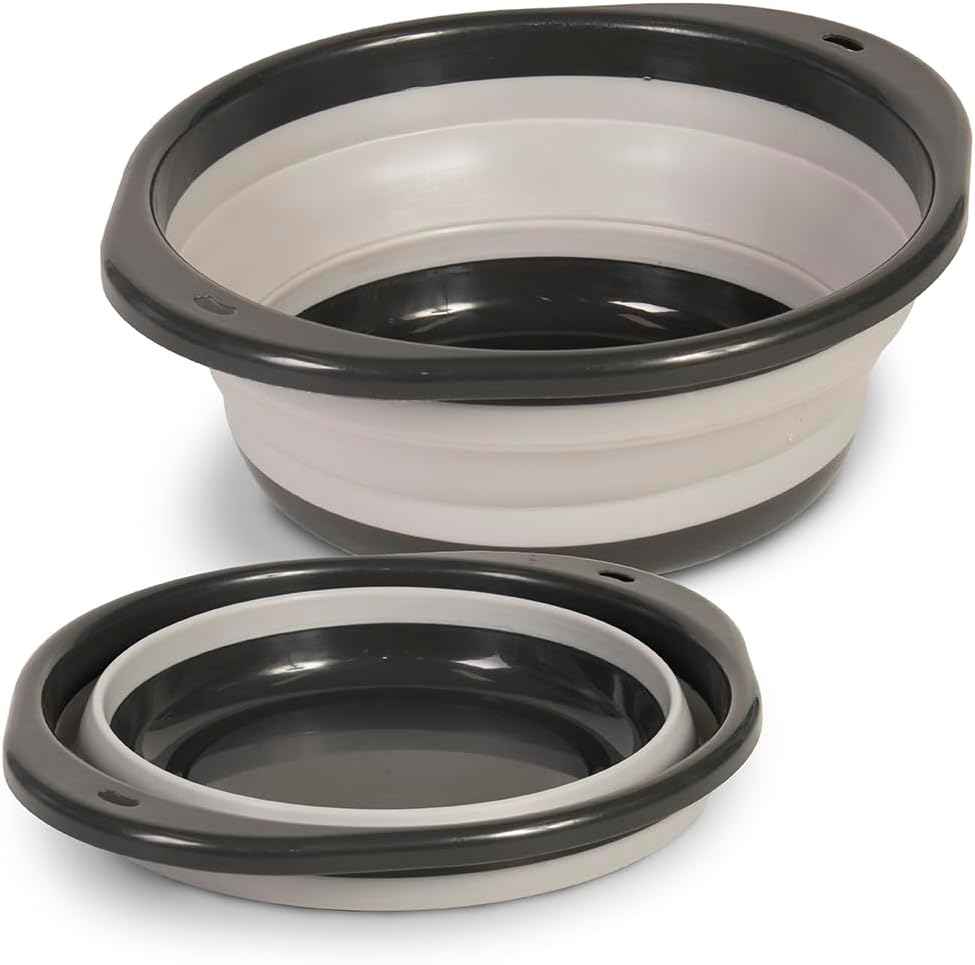Tigela Grande Dobrável de 5,5L - Kitchen Baking Bowls avaliação e preço