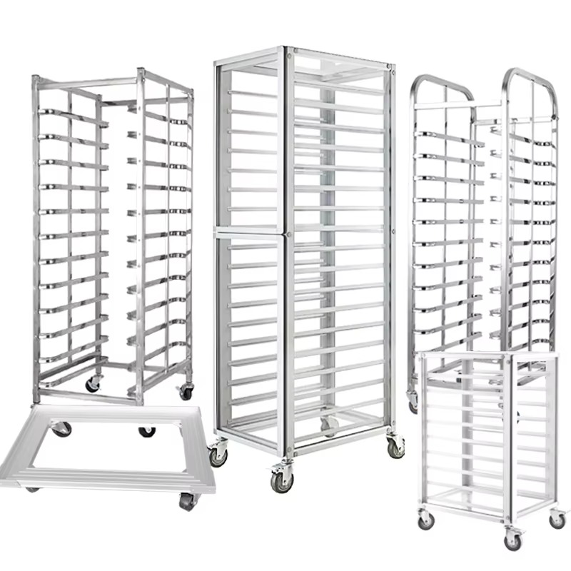 Carrinho de Alumínio Comercial - Kitchen Baking Trolley avaliação e preço