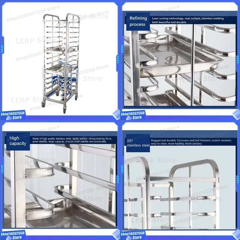 Carrinho de Panificação Comerc - Kitchen Baking Trolley avaliação e preço