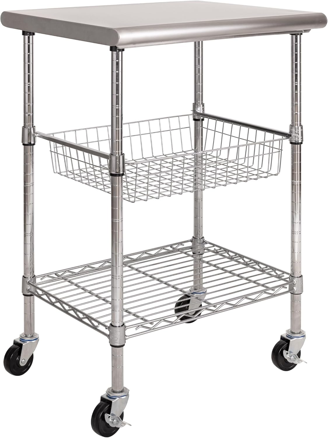 Carrinho de Preparação Comerci - Kitchen Baking Cart avaliação e preço