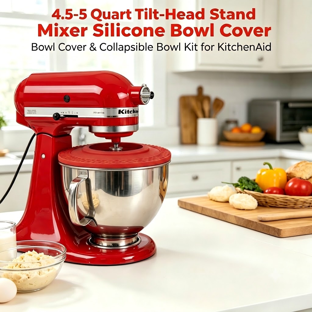 Tampa de Silicone Antiderramam - Kitchen Aid Baking Mixer avaliação e preço