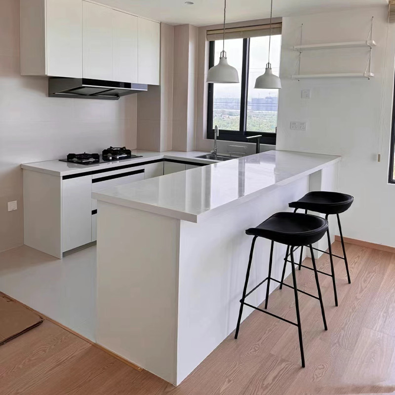 Balcão de bar de luxo leve, il - Kitchen Island Baking Table avaliação e preço
