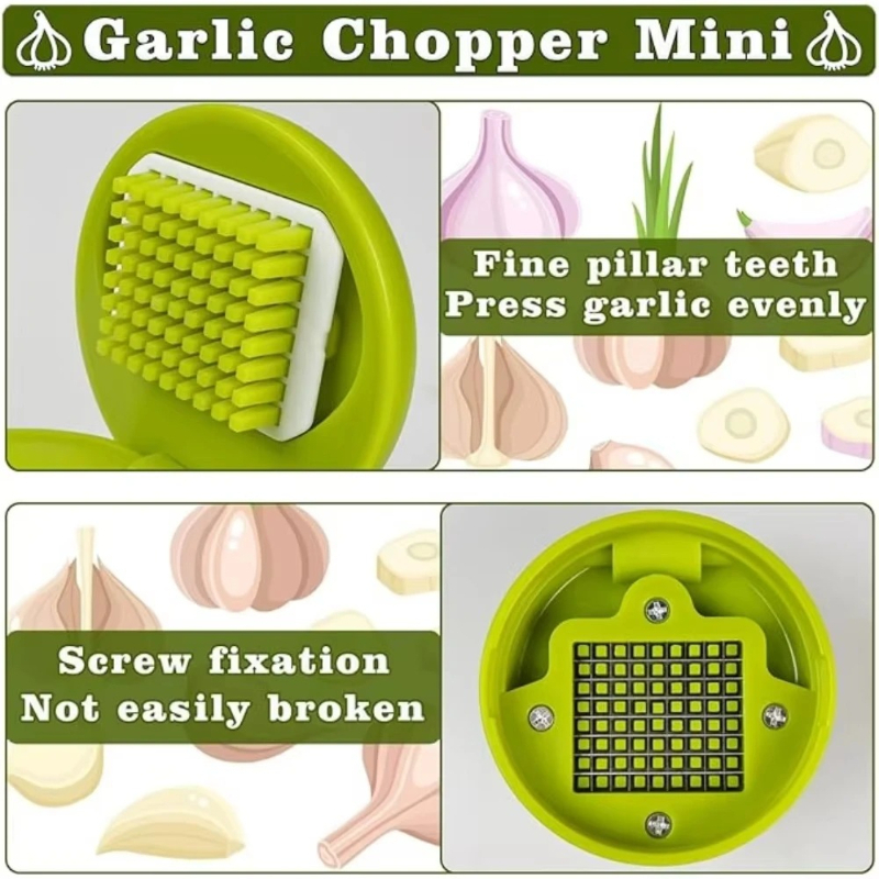 Espremedor de Alho Manual, Pic - Kitchen Baking Tray Organizer avaliação e preço