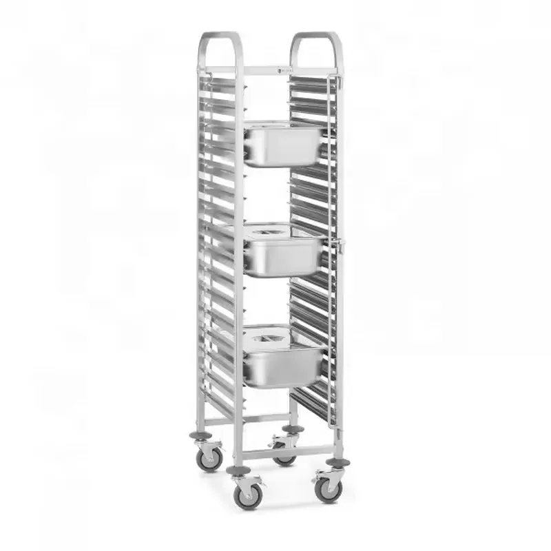 Carrinho de Aço Inoxidável Ref - Kitchen Baking Cart avaliação e preço