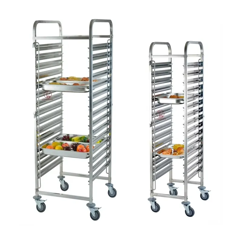 Carrinho de Aço Inoxidável Ref - Kitchen Baking Cart avaliação e preço