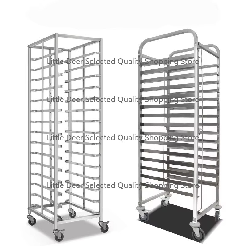 6 10 15 16 camadas de aço inox - Kitchen Baking Cart avaliação e preço