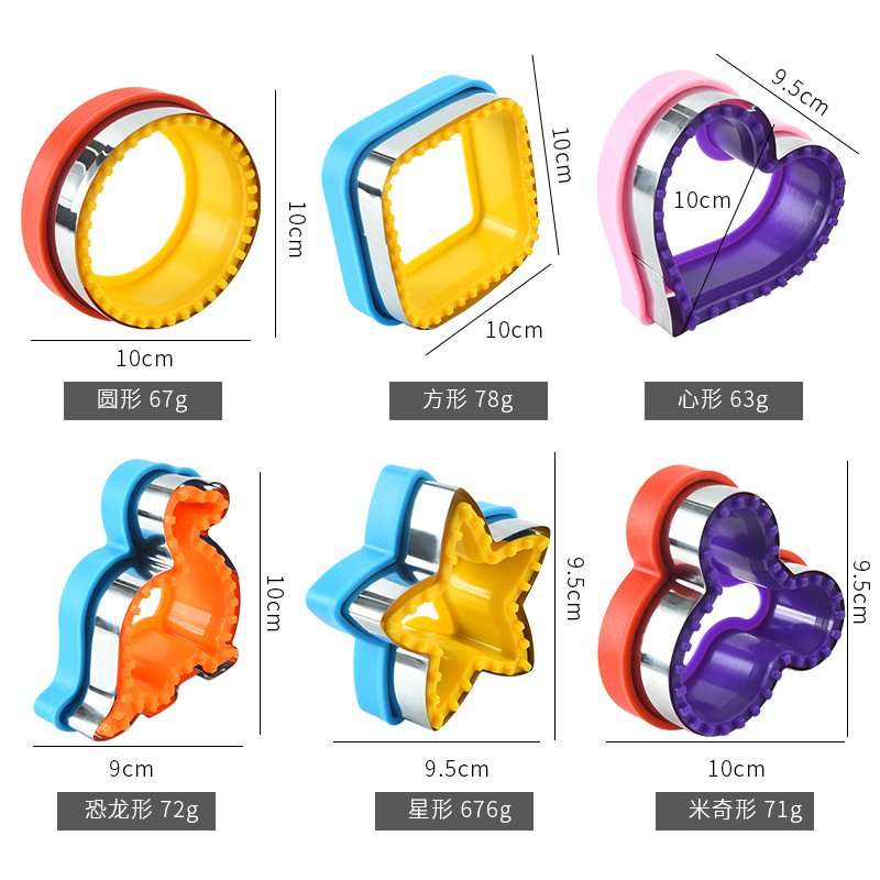 Aço inoxidável Sandwich Cutter - Baking Kitchen For Kids avaliação e preço