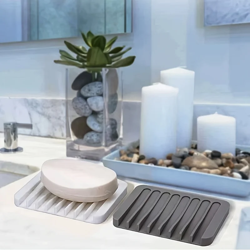 Nova Caixa de Sabão de Silicon - Kitchen Baking Tray Organizer avaliação e preço