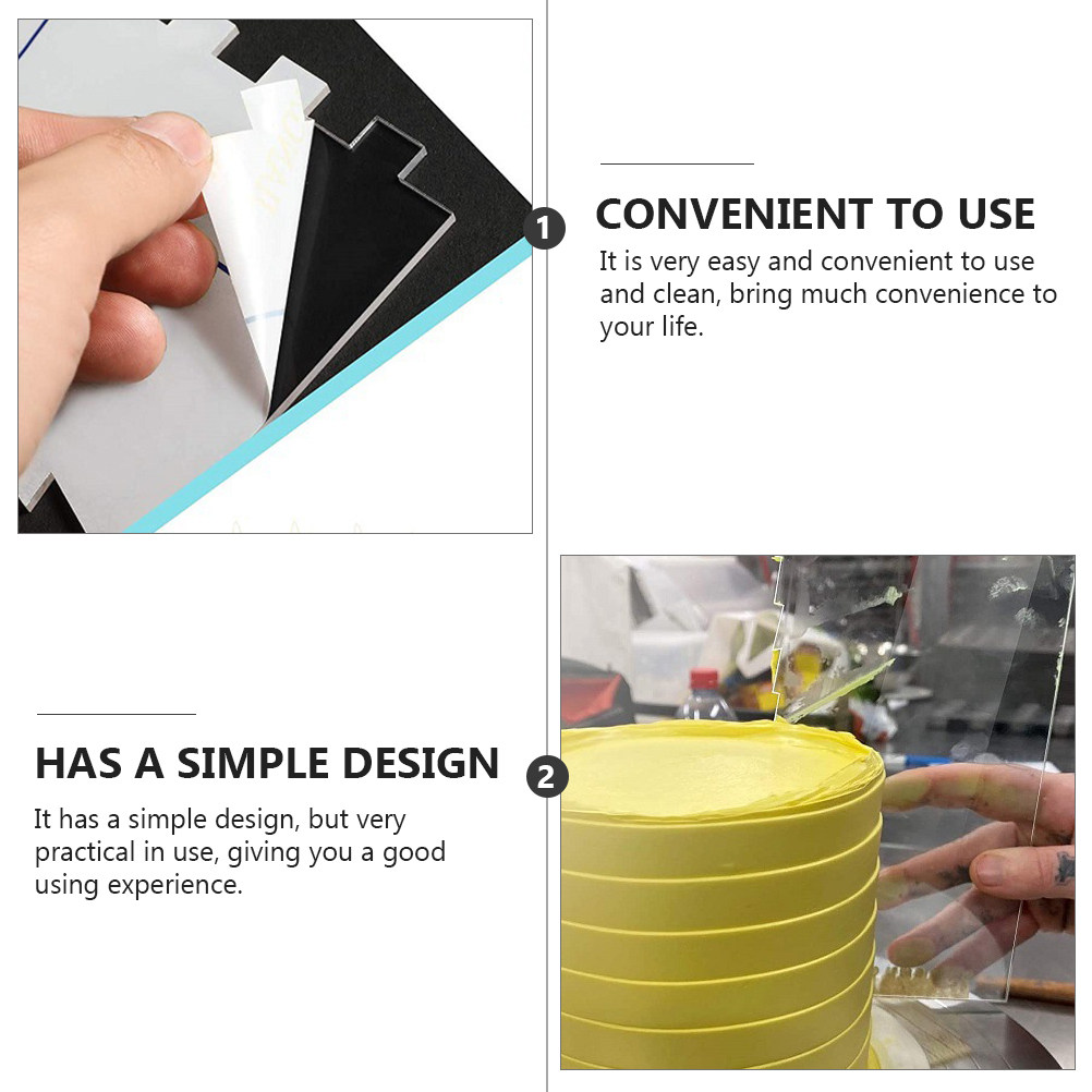 Kit de 6 Espátulas para Bolo,  - Kitchen Accessories For Baking avaliação e preço