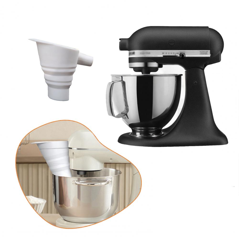 Funil de Silicone Durável para - Kitchen Aid Baking Mixer avaliação e preço