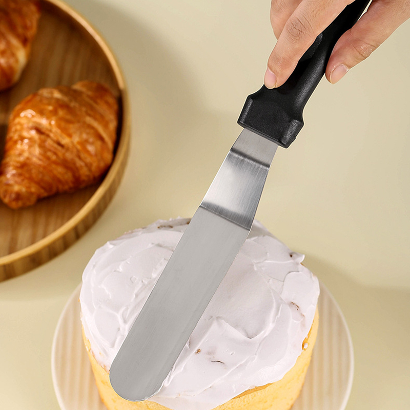 Raspador de bolo de aço inoxid - Offset Spatula Set avaliação e preço