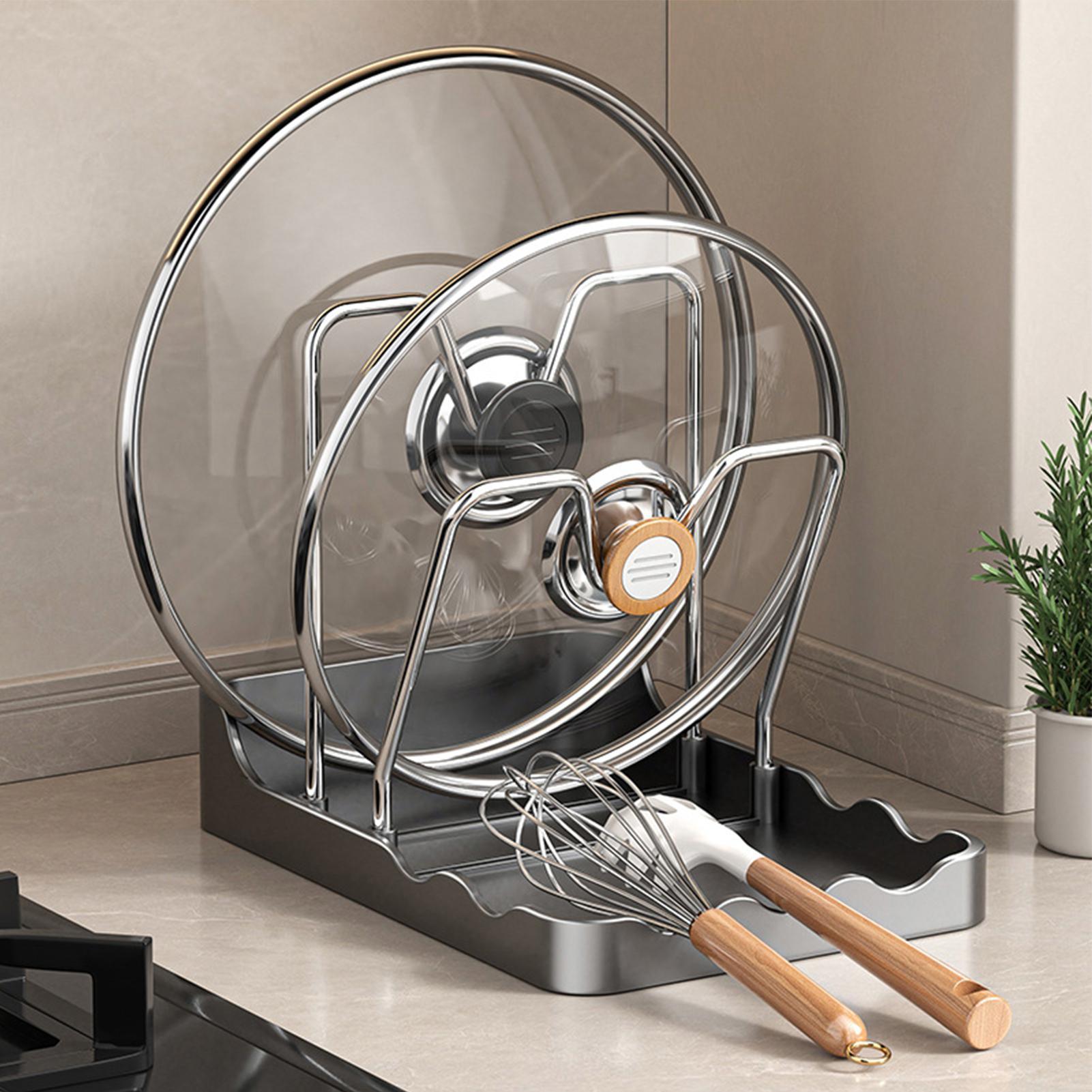 Organizador de tampa de panela - Kitchen Baking Pantry avaliação e preço