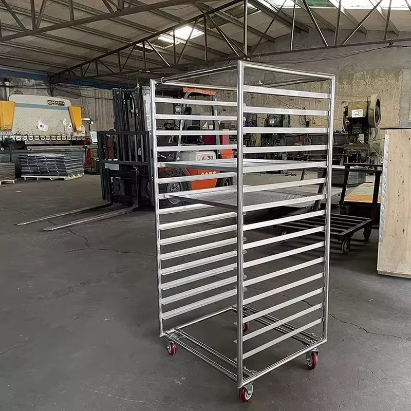 Carrinho de Aço Inoxidável com - Kitchen Baking Cart avaliação e preço
