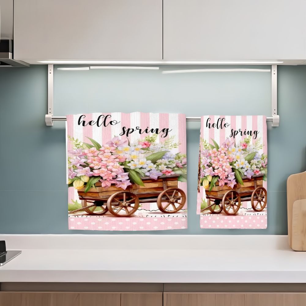 Conjunto de 2 Toalhas de Cozin - Kitchen Baking Cart avaliação e preço