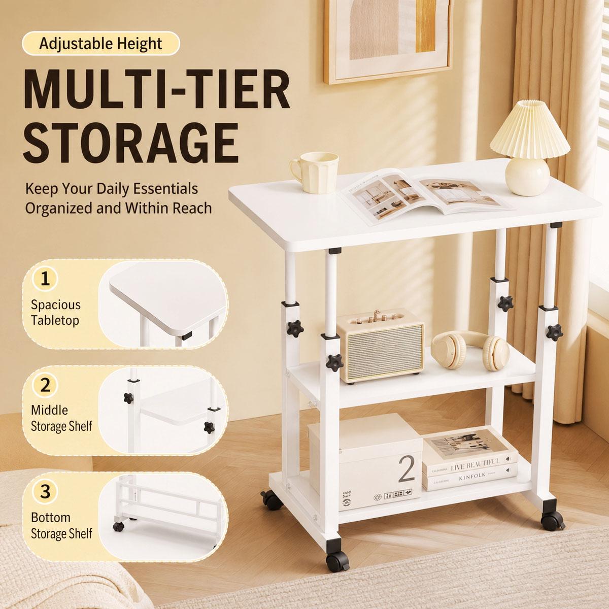 Carrinho de apoio com 3 níveis - Kitchen Baking Cart avaliação e preço
