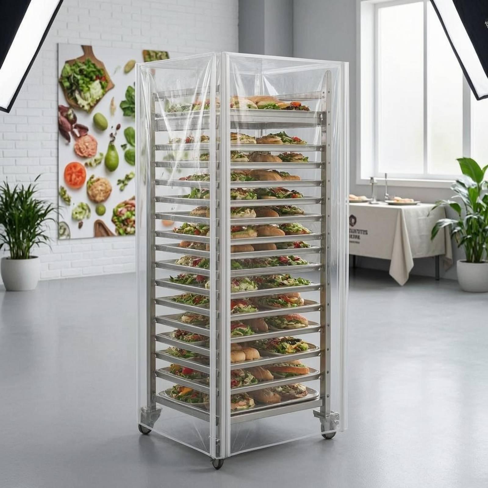 Capa Transparente Alta para Ba - Kitchen Baking Cart avaliação e preço