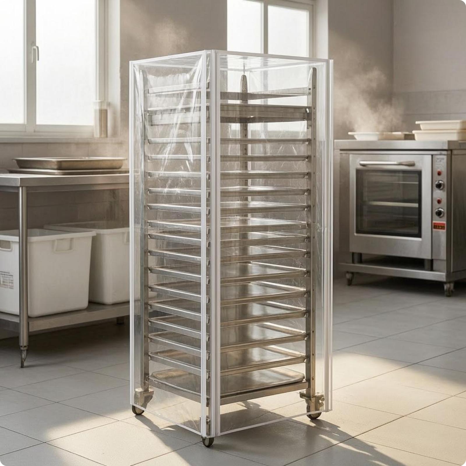 Capa Transparente Alta para Ba - Kitchen Baking Cart avaliação e preço