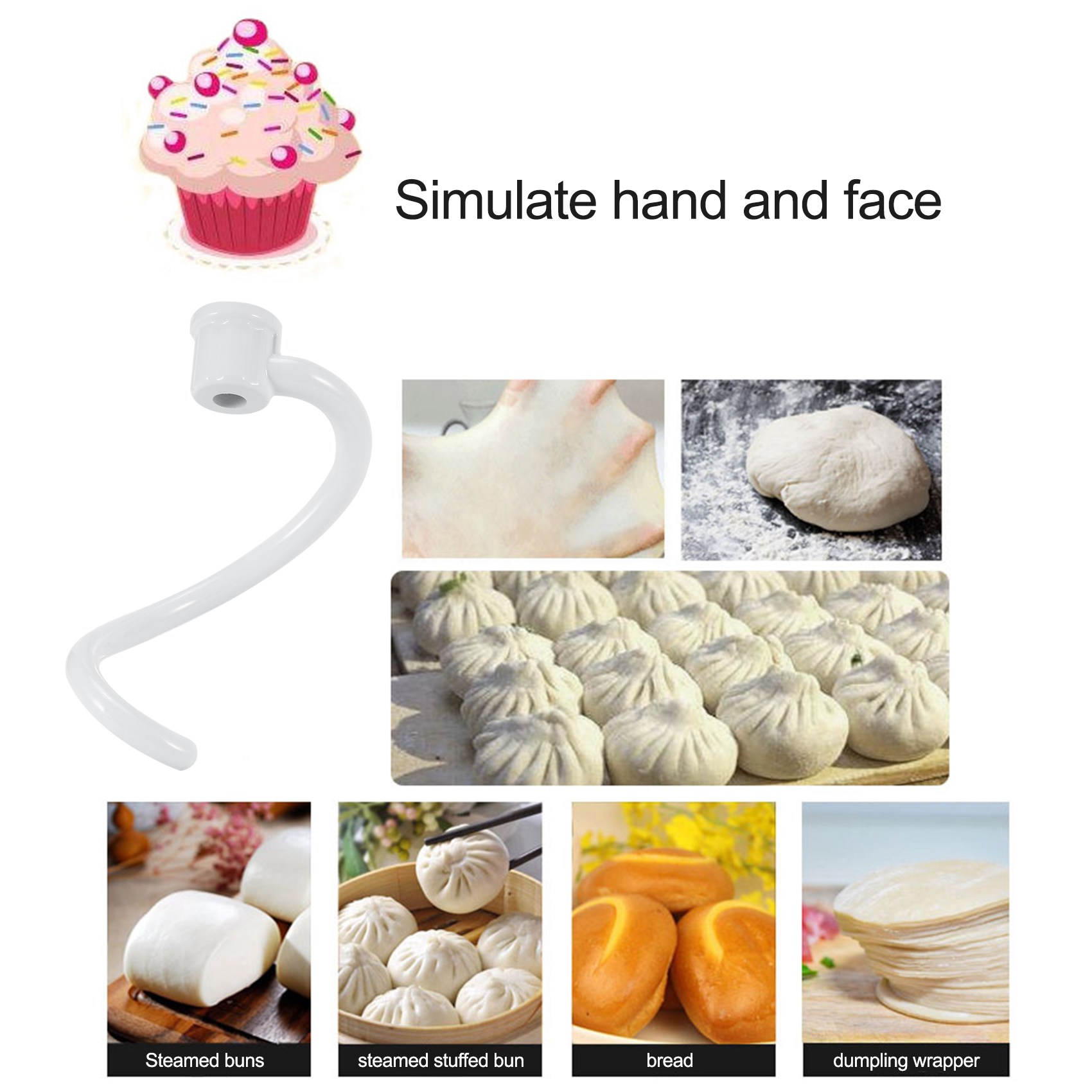 Gancho Espiral AEE6 para Bated - Kitchen Aid Baking Mixer avaliação e preço